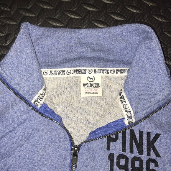 Hand crafted * Cropped Half Zip Sweatshirt - Picture 6 of 12